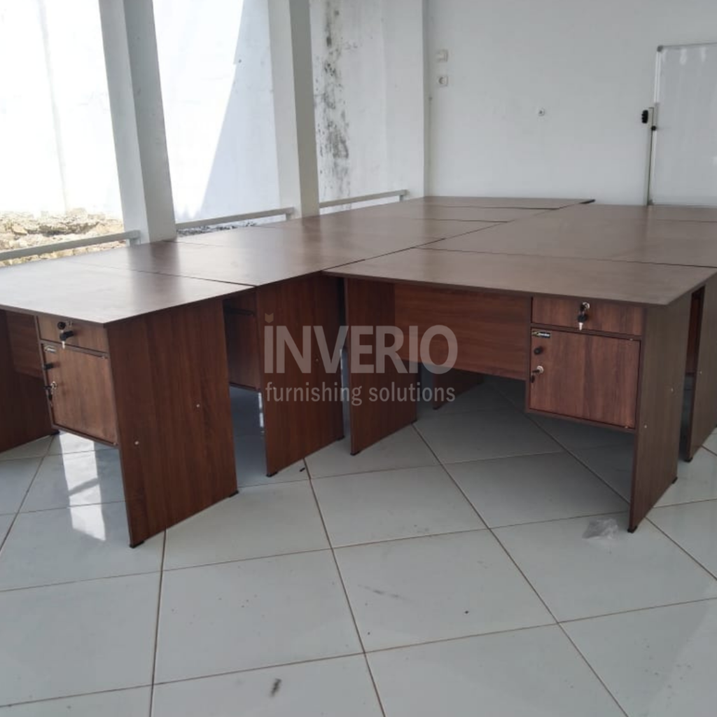 Port Meja Kantor Olympic MT Brown