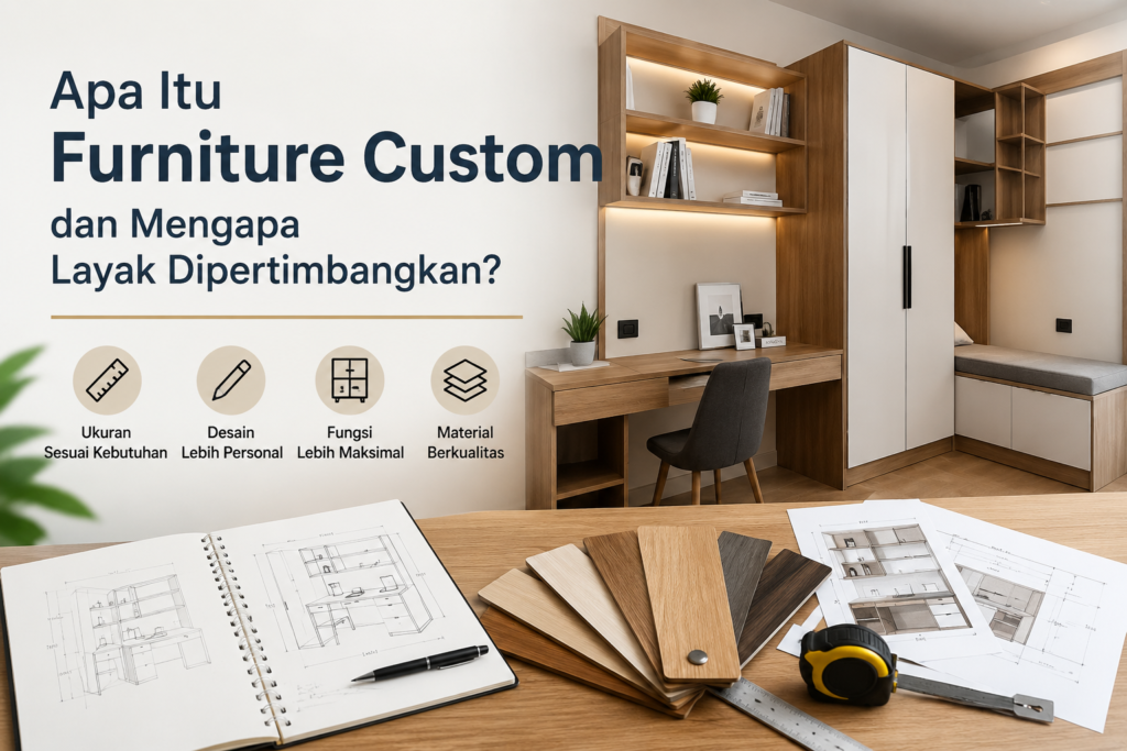 Desain furniture custom yang fungsional