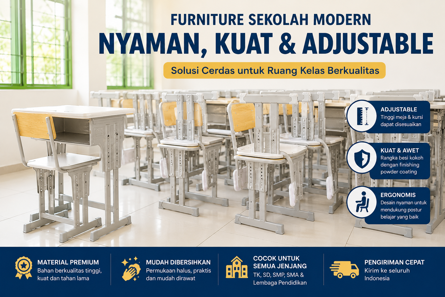 Furniture Sekolah Modern